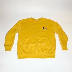 Leo and Matilda low and slow yellow sweater Men’s M